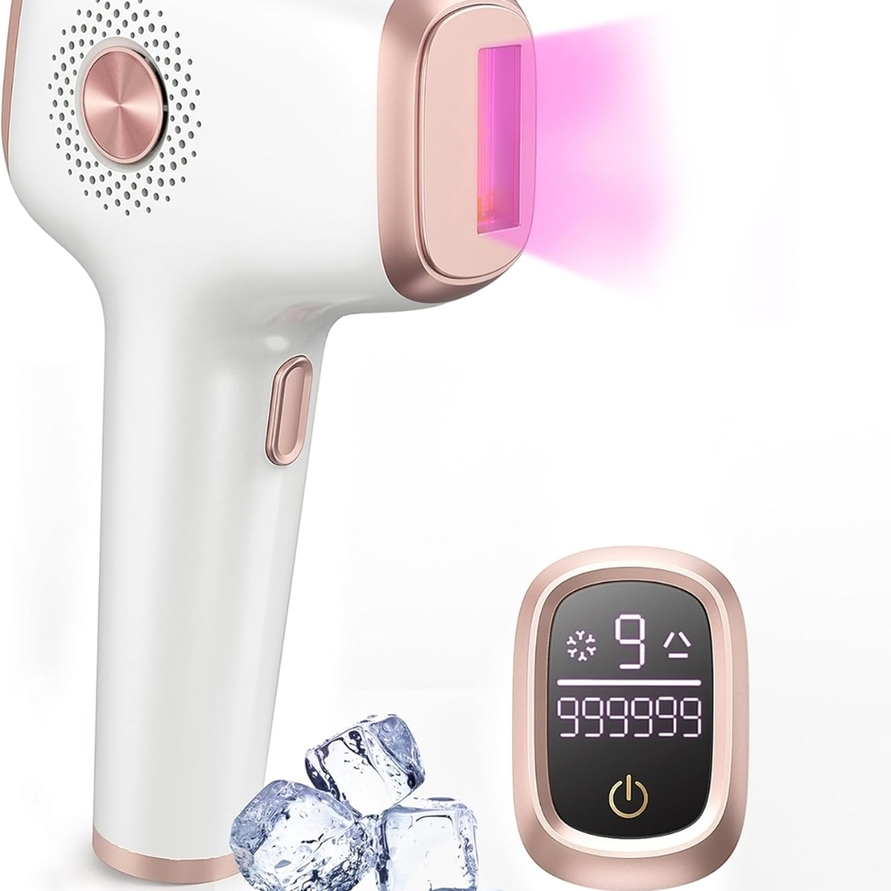 Rose Gold IPL Hair Removal Device